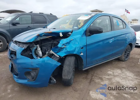 2020 Mitsubishi Mirage G4 Le/Se z USA, uszkodzony, nr VIN ML32F4FJ5LHF13500